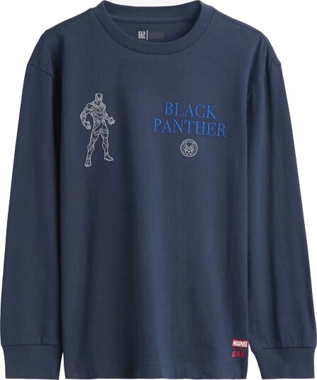 GAP Graphic T Shirt From The Gap Collection   VINTAGE NAVY   128/134