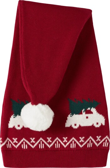 Name It Nmnrismas Knit Hat RED DAHLIA 47 48