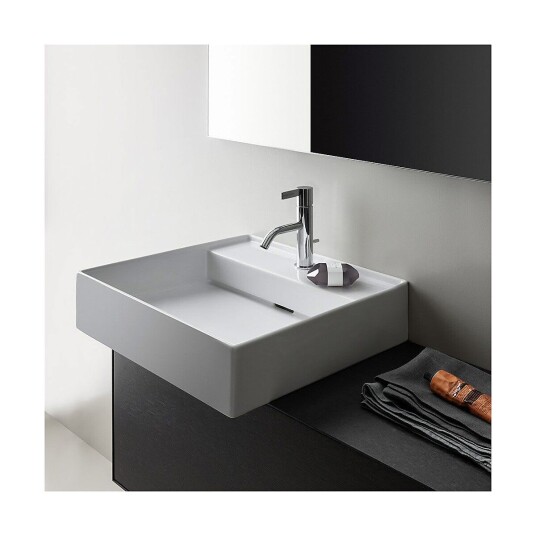 Laufen Kartell Servant 46x46 cm, u/bl.hull, Hvit