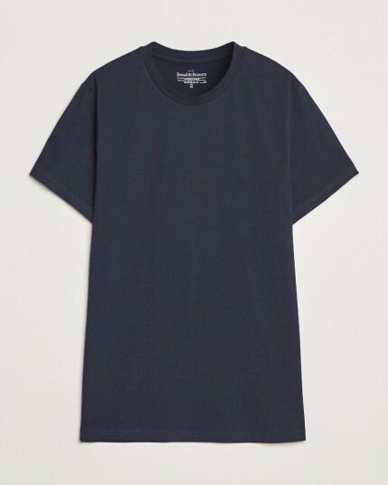 Bread & Boxers Crew Neck Regular T-Shirt Dark Navy Bread & Boxers Crew Neck Regular T-Shirt Dark Navy
