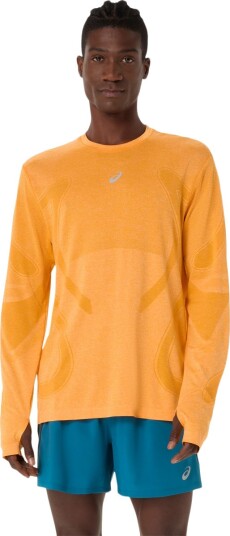 Asics Road Seamless Ls Top Orange XL