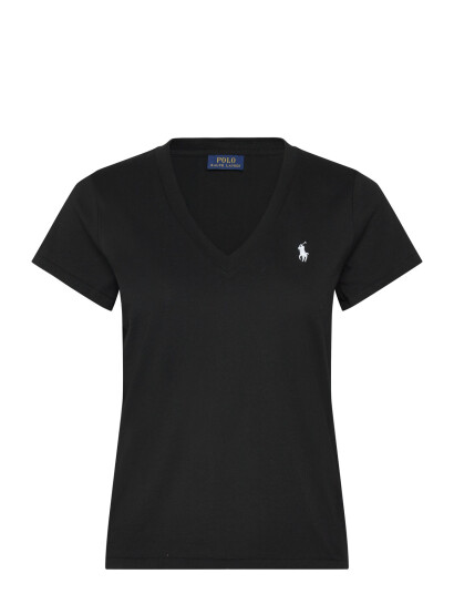 Polo Ralph Lauren 40/1 Cotton Jersey Knt T Shirt Black L