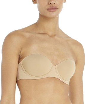 Calvin Klein BH Strapless Bra Beige E 70 Dame