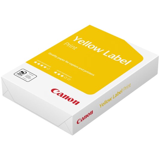 Canon skriverpapir Yellow Label A4 (500 ark) Canon skriverpapir Yellow Label A4 (500 ark)