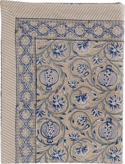 Chamois Duk Tangier Pomegranate Beige