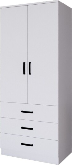 Haaken Garderobe 60x174,8 cm - Matt hvit