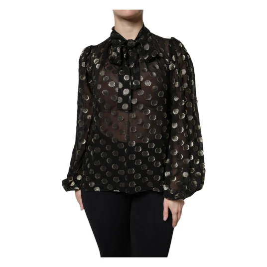 Dolce & Gabbana Dame Bluser & Skjorter Svart M