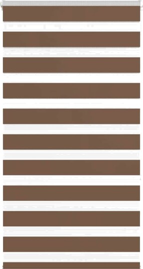 Sebragardin brun 85x150 cm stoff bredde 80,9 polyester