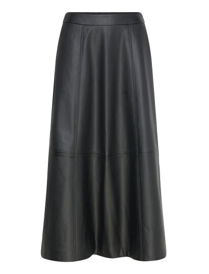 Vero Moda Vmolive Hw Coated Ankle Skirt Prm Black XS Vero Moda Vmolive Hw Coated Ankle Skirt Prm Black XS