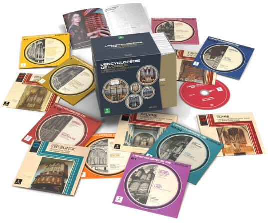 MarieClaire Alain L'encyclopedie De L'orgue Erato Complete CD