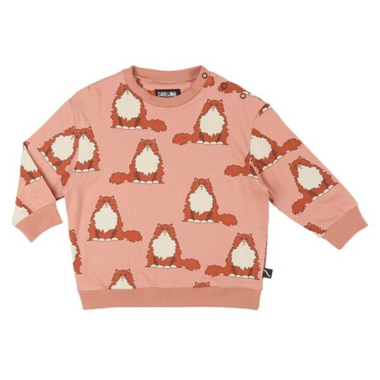 Carlijnq Loulou Katt Crew Neck Genser Carlijnq Loulou Katt Crew Neck Genser