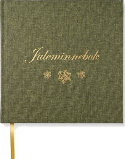 Juleminnebok Khaki Grønn Juleminnebok Khaki Grønn