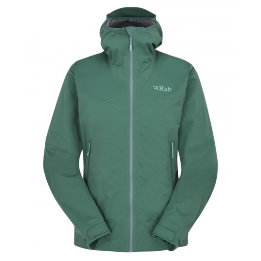 Rab  Kinetic 2.0 Jacket Wmns Dame, Euc Eucalyptus, 14