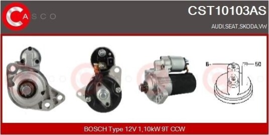CASCO CST10103AS Starter