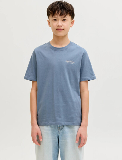 Jack & Jones Jjearchive Graphic Tee Ss Oneck Noos Jnr Blue 128