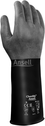 Ansell AlphaTec 38 514 Kjemikaliehanske butyl 7 Klær