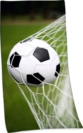 Fodbold Badehåndklæde 100 Procent Bomuld Fodbold Badehåndklæde 100 Procent Bomuld