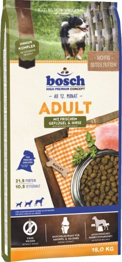 Bosch Adult Fjærkre & Hirse 2 X 15 kg 