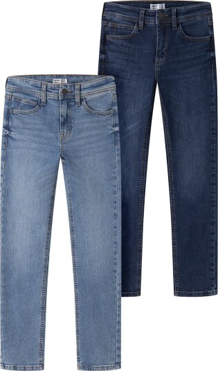 Name It Jeans 2 pack NkmRyan Medium+ Blue Denim/Dark Blue Name It 11 år (146) Jeans Blå Lyseblå Marineblå