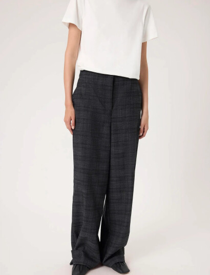 Soaked in Luxury Slevonne Suiting Pants - Black - XL