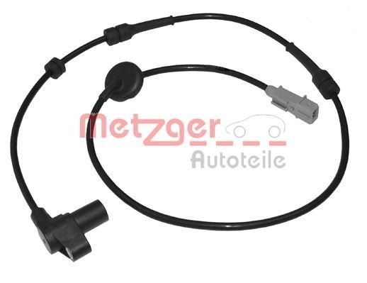 Sensor, ABS METZGER 0900057