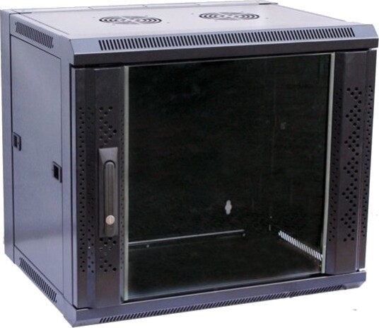 Verdi 26.99.0147 Veggmontert Stativ 6U Sort 48.3 Cm (19") Passiv 570 Mm