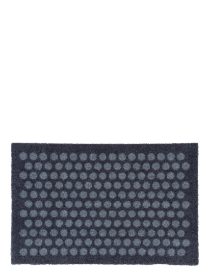 tica copenhagen Floormat Polyamide, 60X40 Cm, Dot Design - Grey - 60X40X0.7CM