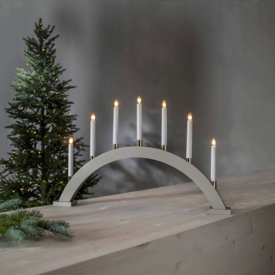 Adventsstake Star Trading Gillian Buet 7L Beige