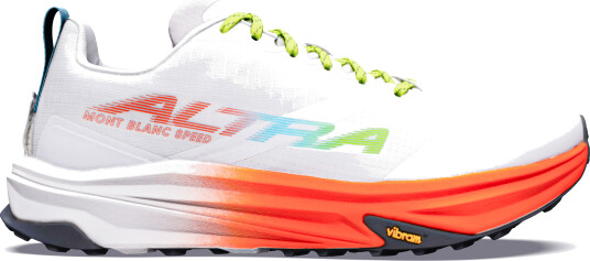 Altra Men"s Mont Blanc Speed White/Fiery Coral/Vapor Blue 43 Altra Men"s Mont Blanc Speed White/Fiery Coral/Vapor Blue 43