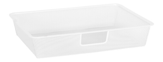 ELFA MESHKURV FOR UTTREKKSRAMME 45X30X8 HVIT