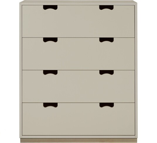 Asplund Snö A Eksockel Dark Sand Kommoder Thomas Sandell & Jonas Bohlin Beige Tre