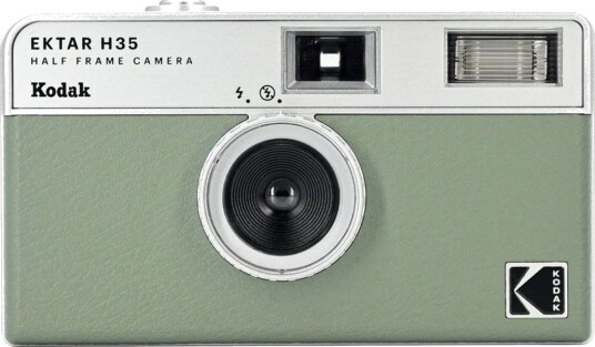 Kodak Ektar H35 Half-Frame Camera 35Mm Linse: 22 Mm Gragronn