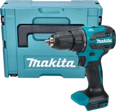 Makita Batteridrevet Kombimaskin DHP490ZJ Uten Batteri Og Lader 18v Børsteløs