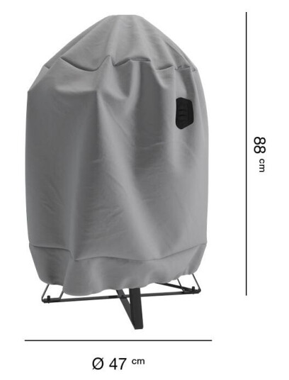 AquaShield Grilltrekk AquaShield Til kulegrill 47 cm Grå