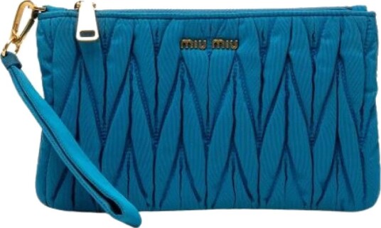 Miu Miu Pre owned Dame Pre owned Blå ONE SIZE, Miu Miu Pre owned Dame Pre owned Blå ONE SIZE,