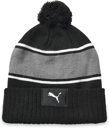 PUMA Golf Puma Sport Pom Beanie Black ONE SIZE