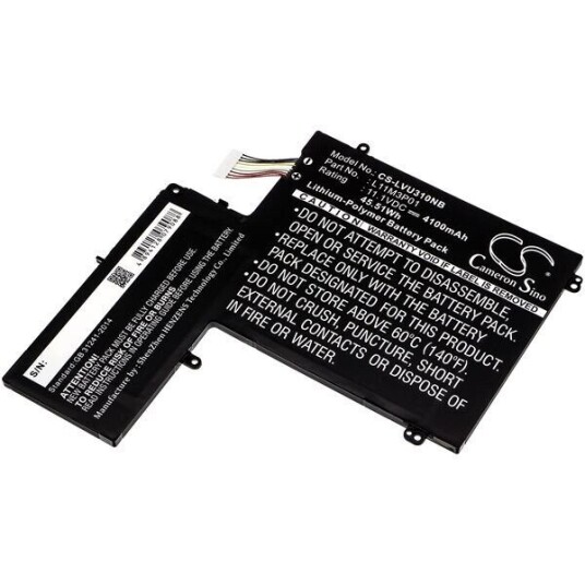 Lenovo IdeaPad U410 batteri (4100 mAh 11.1 V)
