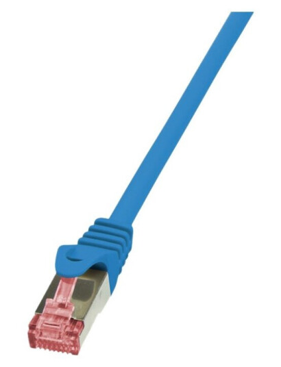 Logilink Primeline Koblingskabel Rj-45 Hann Til Rj-45 Hann 7.5 M Sftp Pimf Cat 6 Halogenfri Blå