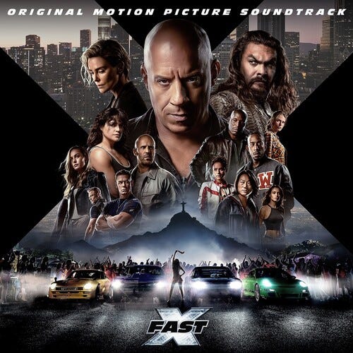 Filmmusikk  Fast X  CD