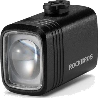 Rockbros M6 1000 lm front rechargeable bike light 2800 mAh - black Rockbros M6 1000 lm front rechargeable bike light 2800 mAh - black