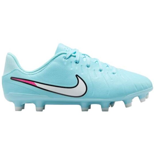 Nike Tiempo Legend 10 MG Academy Q2 25 fotballsko gress og kunstgress junior White 36