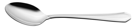 Vega Spiseskje Tunis 19.5 cm (L) Sølvfarge Håndtak Sølvfarge 12 Stykk / Forpakning