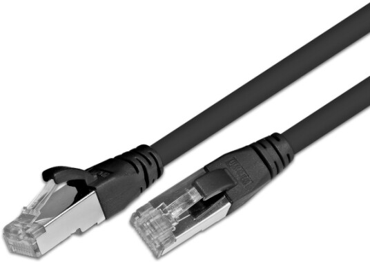 Wirewin Cat.5E F/Utp 10M Nettverkskabel Cat5e F/Utp Ftp Svart Pkw Stp K5e 10.0 Sw PKW STP K5E 10.0 SW
