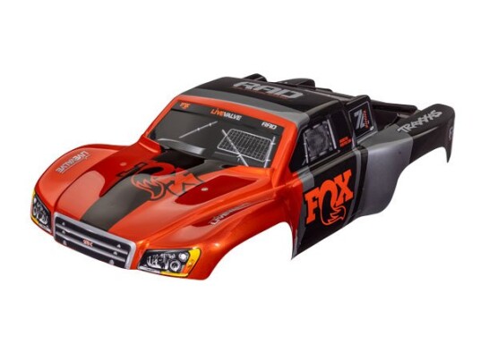 Traxxas 6849R Body Slash 2WD/4x4 Fox Painted Traxxas 6849R Body Slash 2WD/4x4 Fox Painted