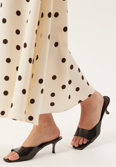 Bubbleroom Low Slip on Heel