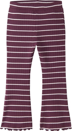 Name It Leggings Rib NmfOlena Mauve Wine Name It 2 år (92) Leggings Bordeaux Hvit