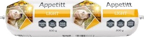 Appetitt Pølse Light 800g - Våtfôr til Hund Appetitt Pølse Light 800g - Våtfôr til Hund
