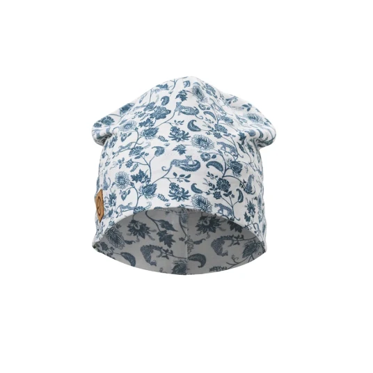 Elodie Details Light Beanie - Garden Leo Toile - Blue - 1-2Y