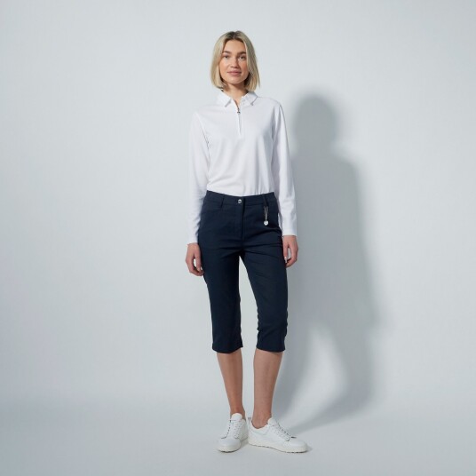 Daily Sports Lyric V2 Cropped 74 Cm Blå Golfbukser dame Navy 46 Daily Sports Lyric V2 Cropped 74 Cm Blå Golfbukser dame Navy 46
