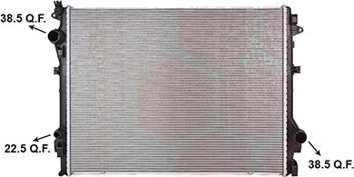 VAN WEZEL 30012732 Radiator motorkjøling